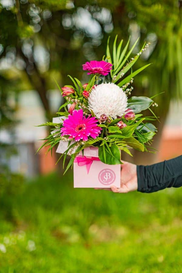 Petite Posy Box of Flowers - Image 2