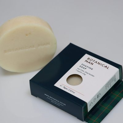 botanical man shaving soap