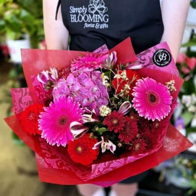 Blooming Valentine Posy 1