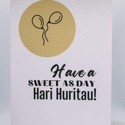 Hari Huritau Sweet As “Happy Birthday”