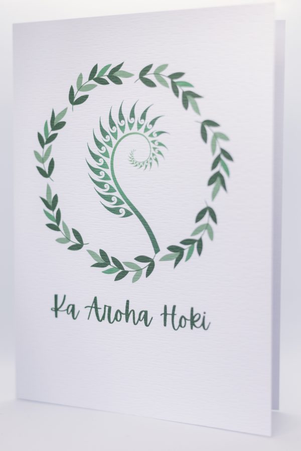 Ka Aroha Hoki With deepest sympathy - Tena Koe Cards